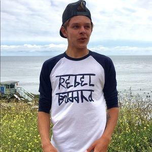 Rebel Buddha base ball tee